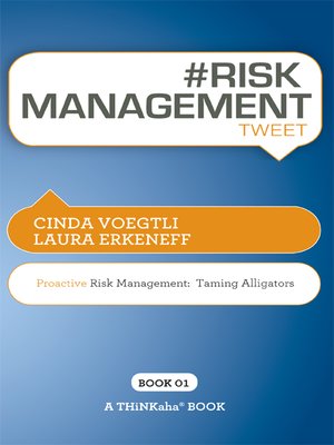 cover image of #RISK MANAGEMENT tweet Book01